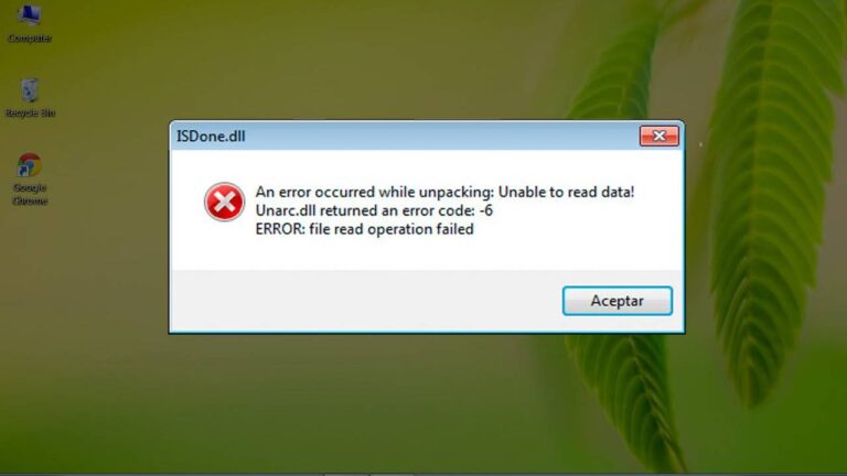 ISDone.dll Hatası ve Çözüm Yolları